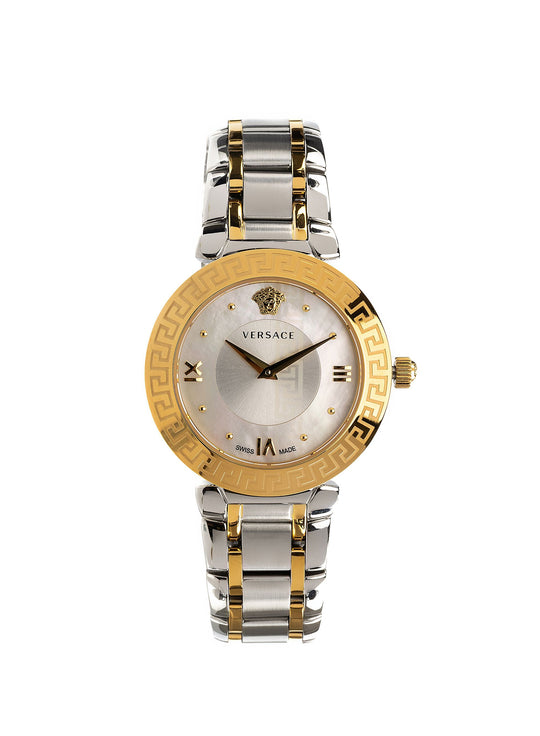 Daphnis Quartz Mother of Pearl Dial Watch