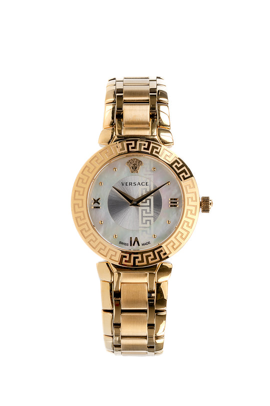 Daphnis Stainless Steel PVD Gold Strap Watch