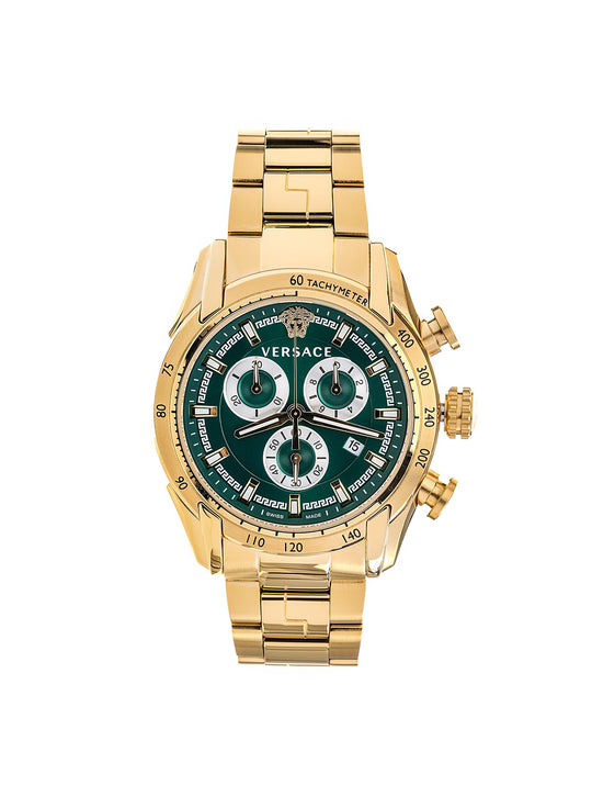 V-Ray Chronograph Quartz Green Dial Watch