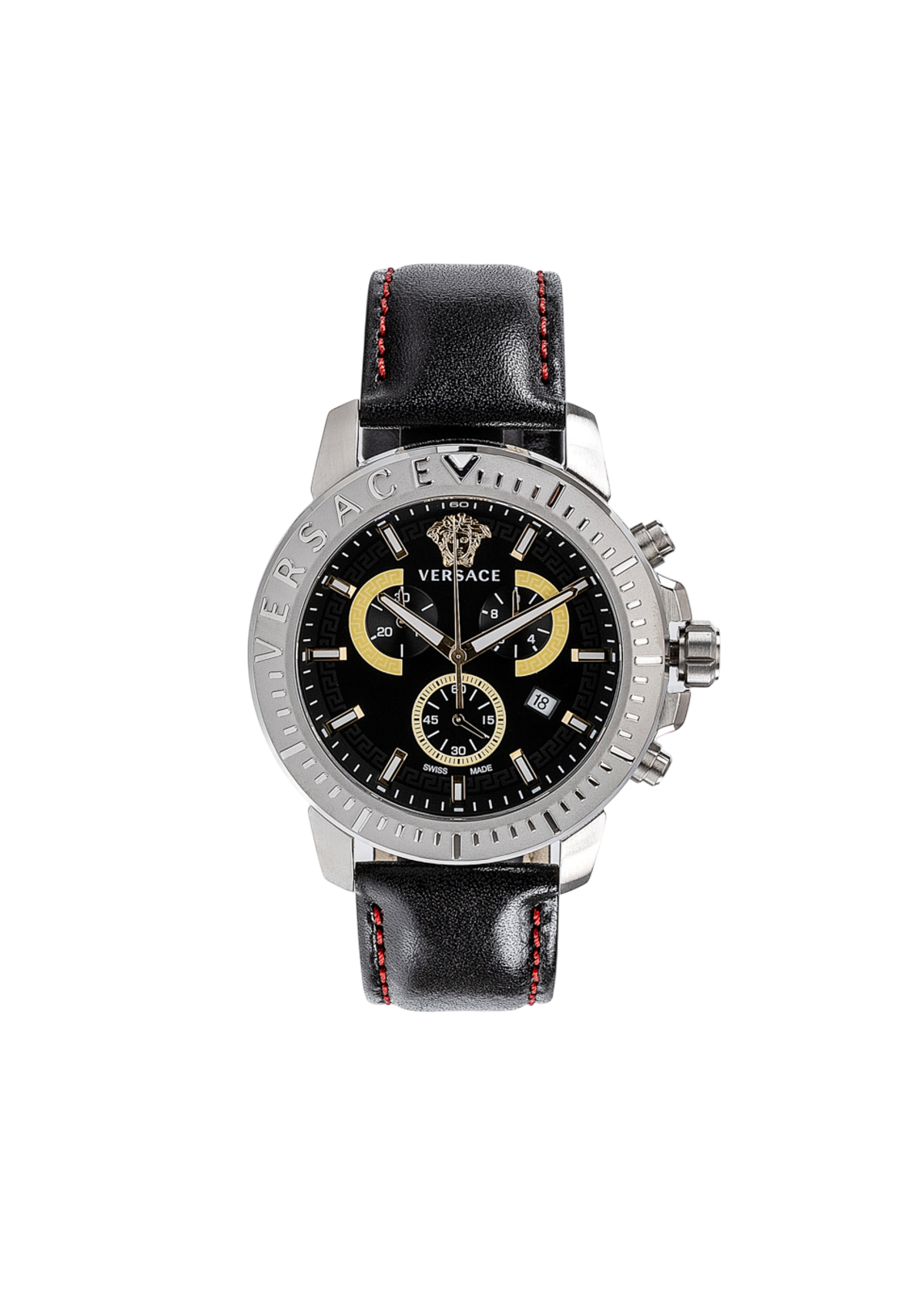 New Chronograph 45 Black Dial Watch