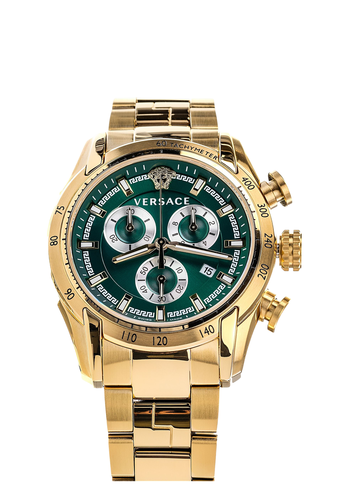 V-Ray Chronograph Quartz Green Dial Watch