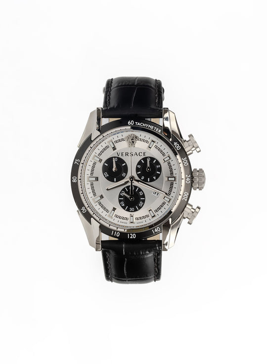 V-Ray Chronograph Quartz Silver Dial Watch