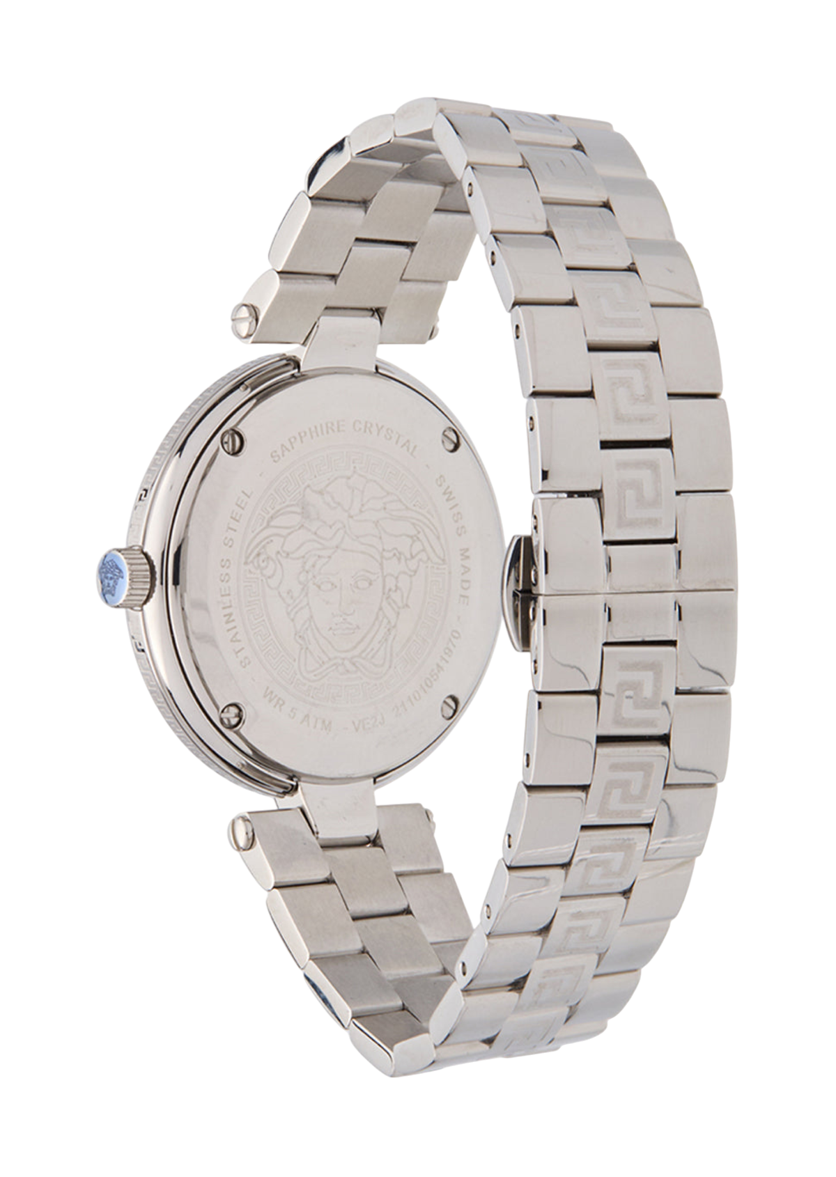 Versace Versace Women's New Lady Quartz Black/Silver Watch