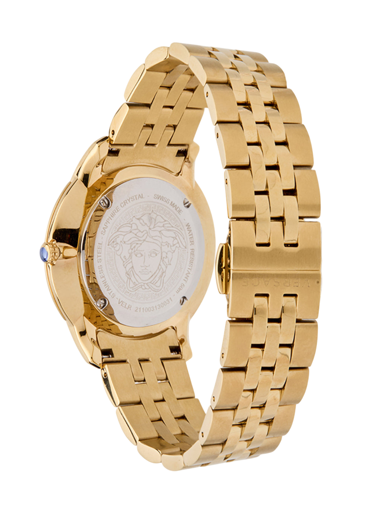 Versace Versace Women's New Lady Quartz Black/Gold Watch