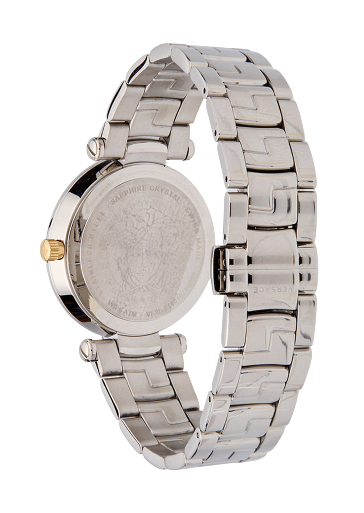Versace Versace Women's Revive Quartz Black/Silver Watch
