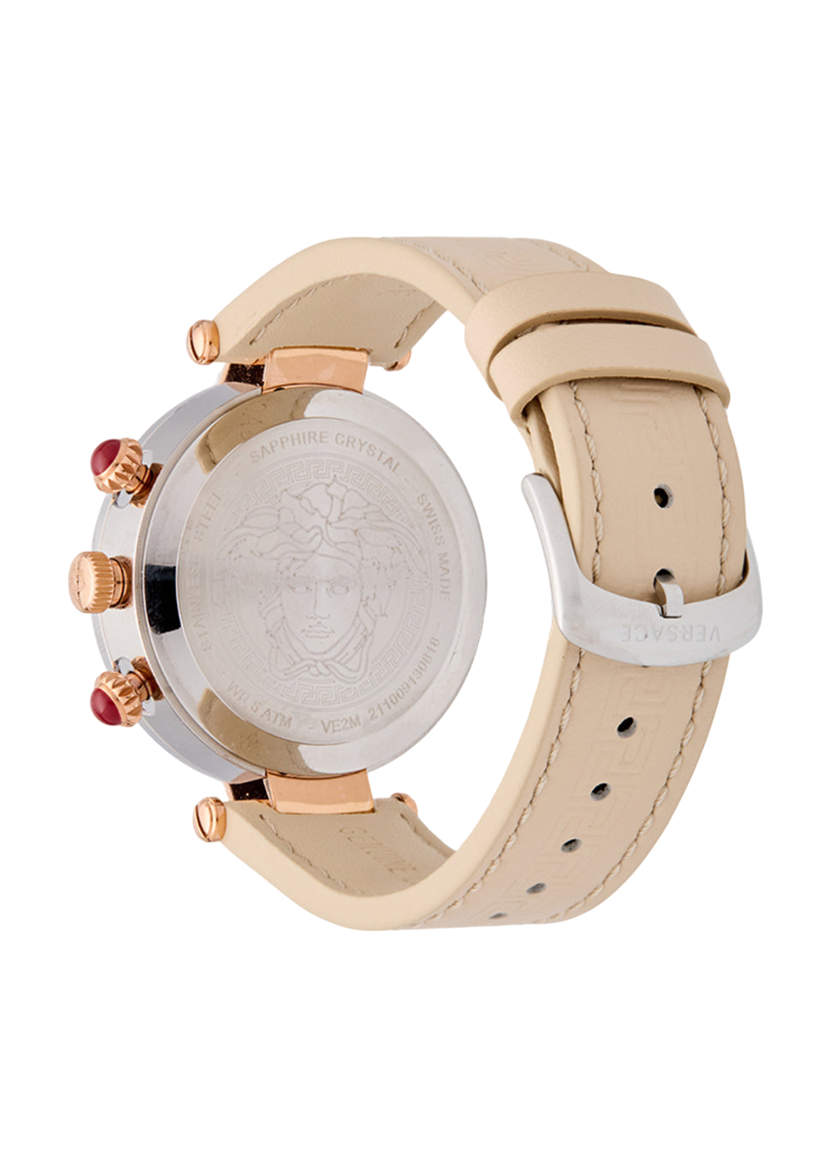 Versace Versace Women's Revive Chrono Ivory/Ivory Watch