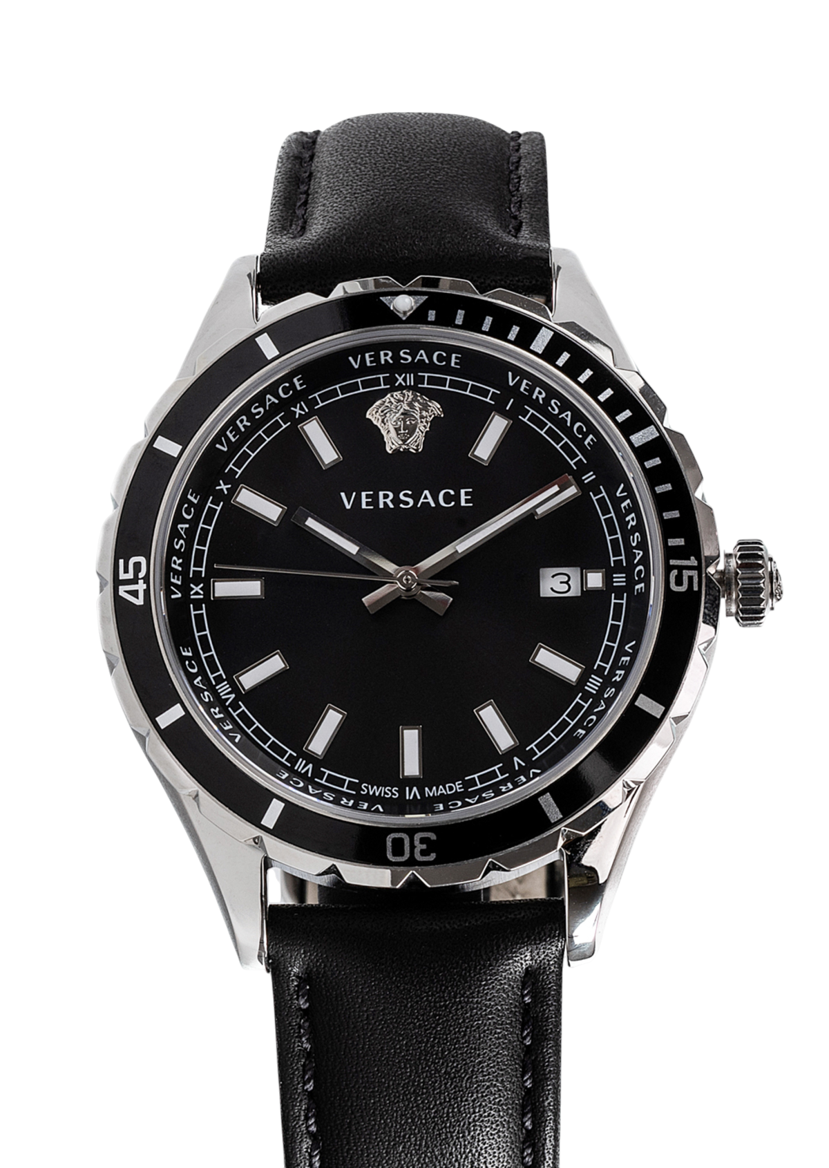 Hellenyium Gent 3 Black Dial Watch