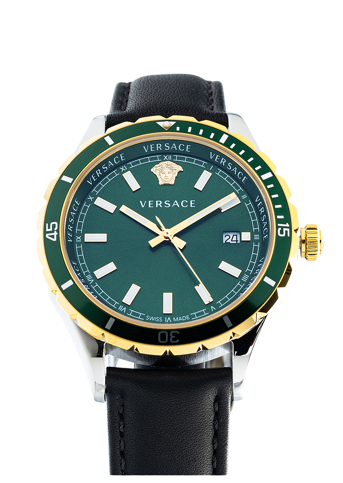Hellenyium Green Dial Watch