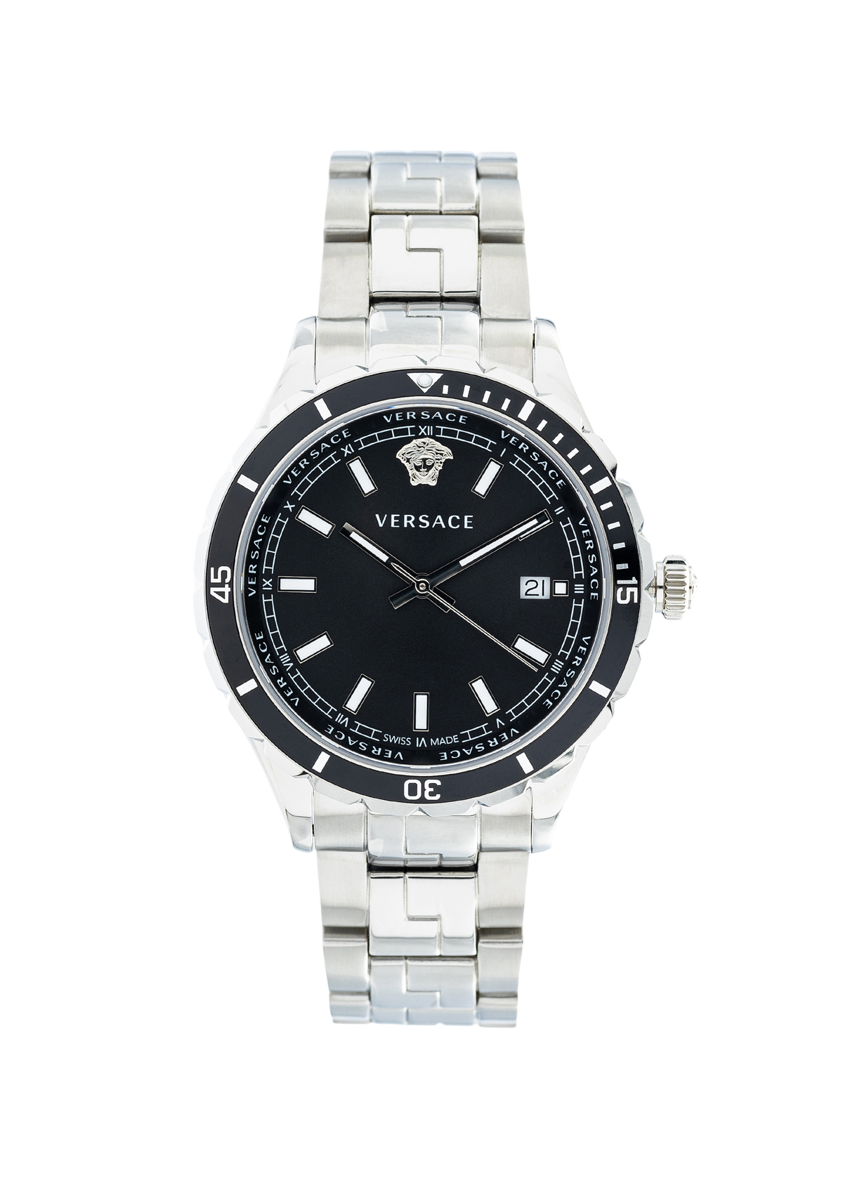 Hellenyium Quartz Black Dial Watch