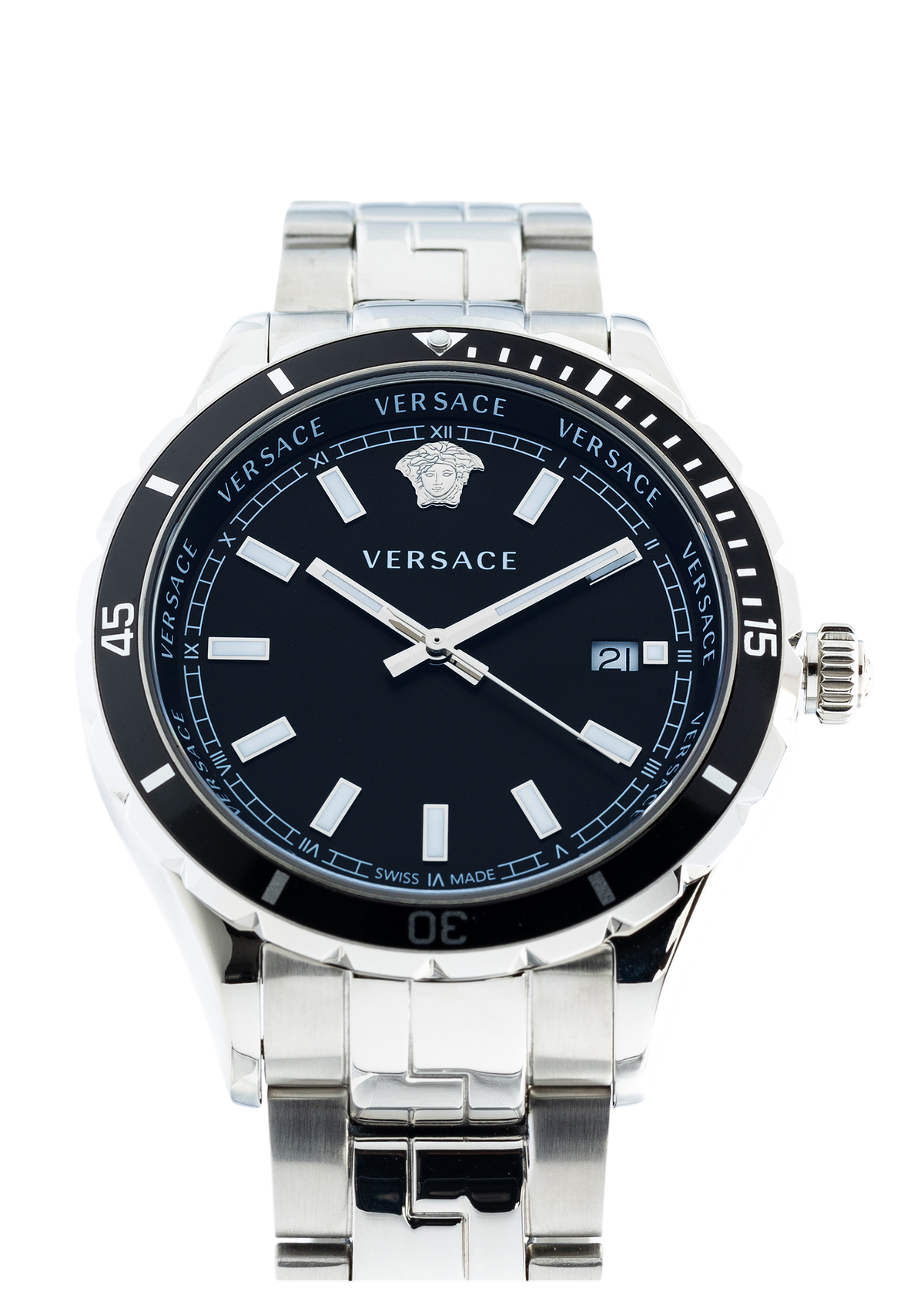 Hellenyium Quartz Black Dial Watch