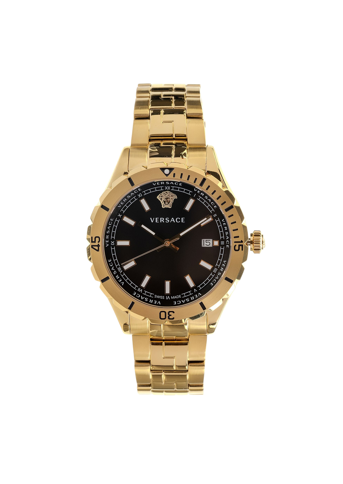 Hellenyium Quartz Black Dial Watch