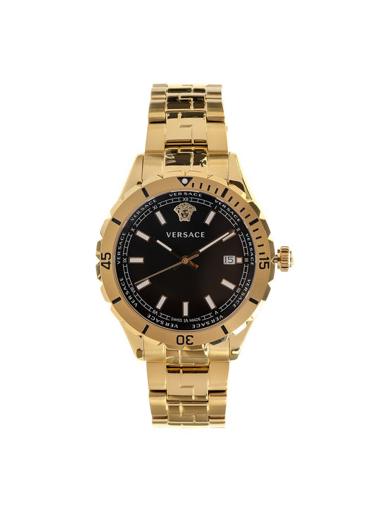 Hellenyium Quartz Black Dial Watch