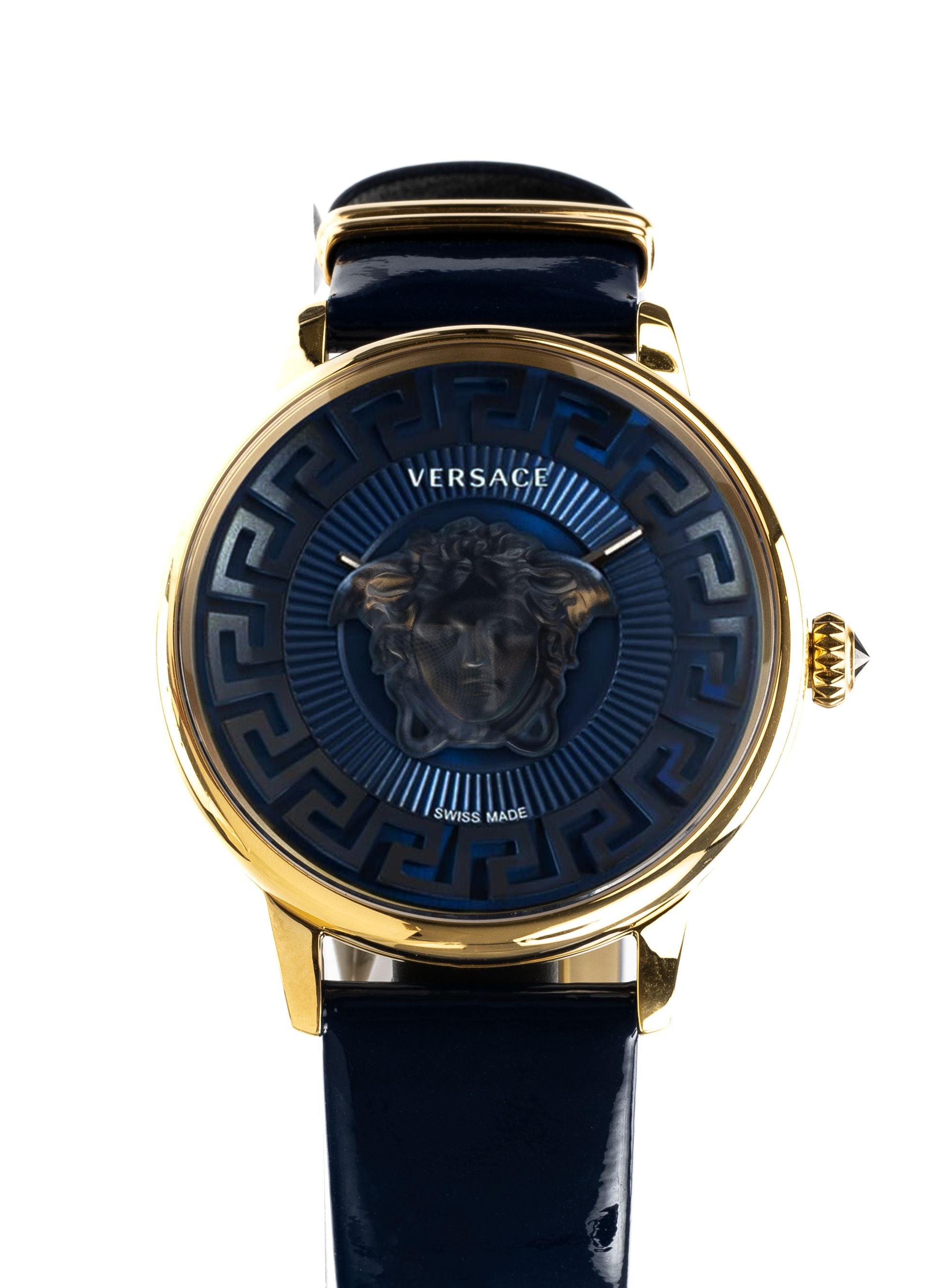 Medusa Alchemy Quartz Blue Dial Watch