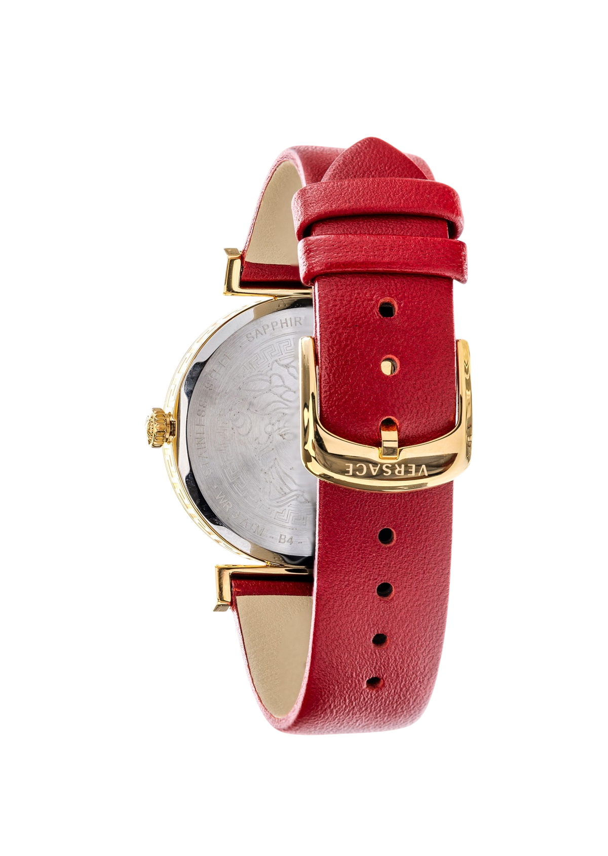 Regalia Quartz Crystal Red Dial Watch