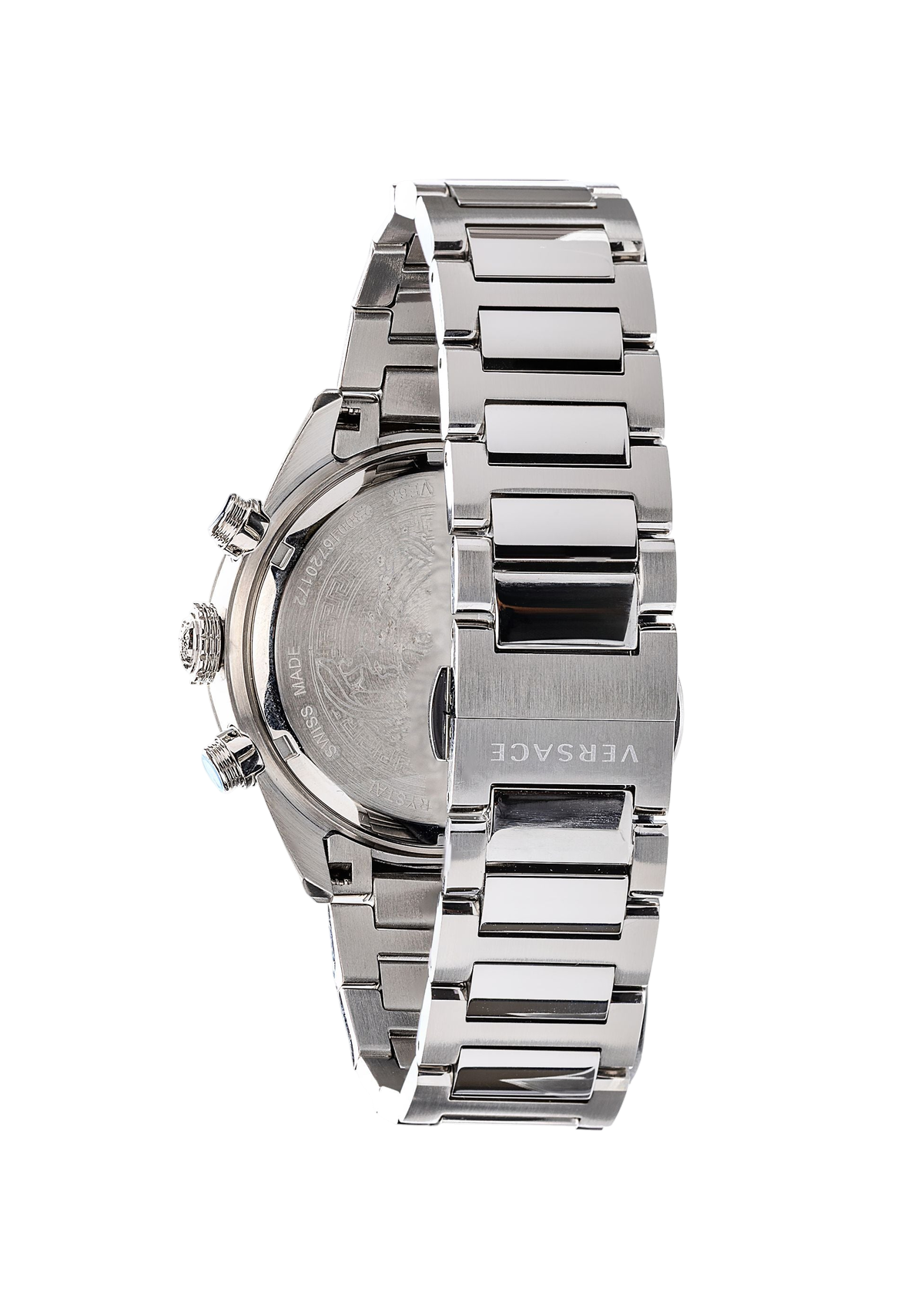 Greca Dome Chronograph Quartz Blue Dial Watch