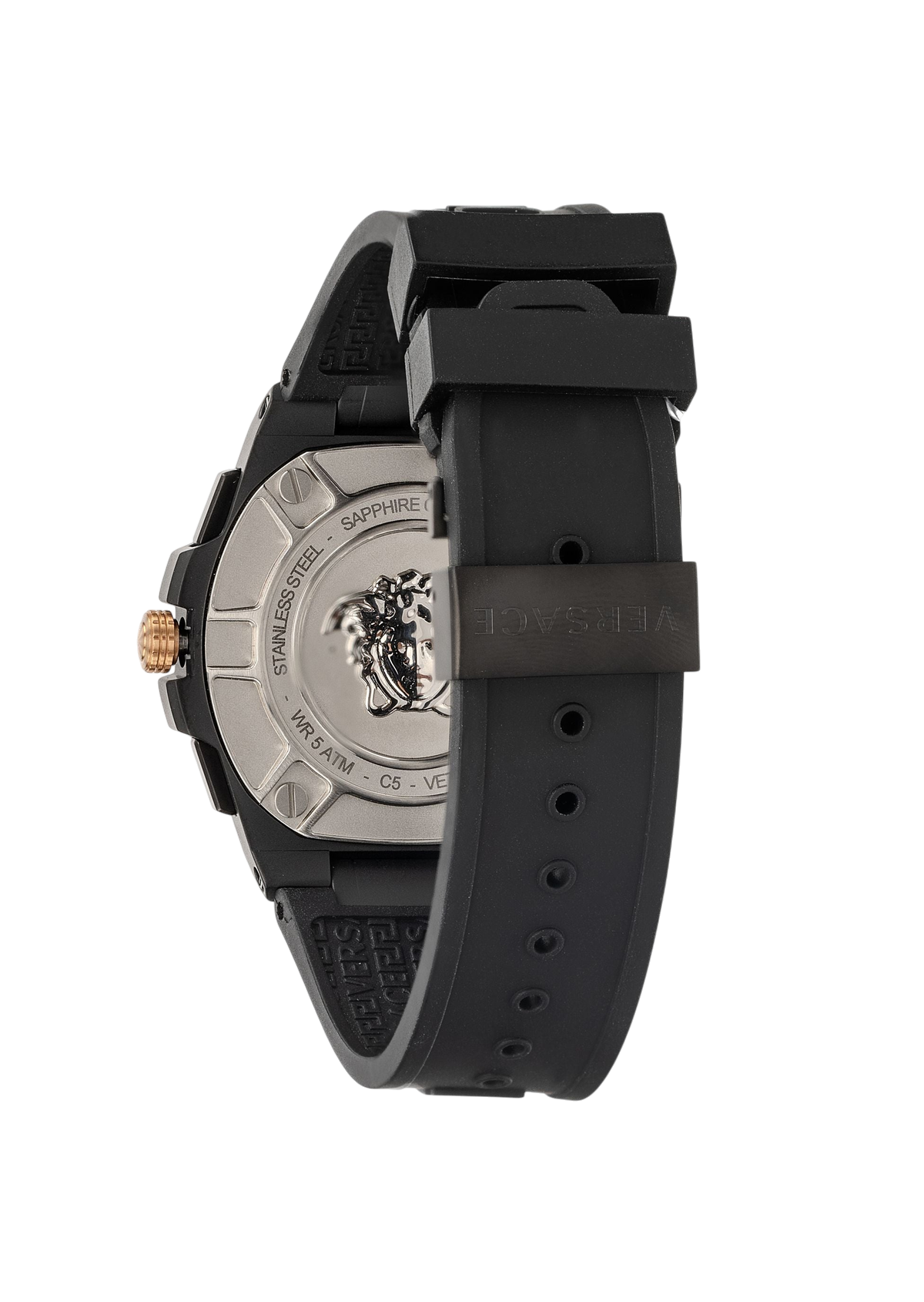 Greca Extreme Chronograph Quartz Black Dial Watch