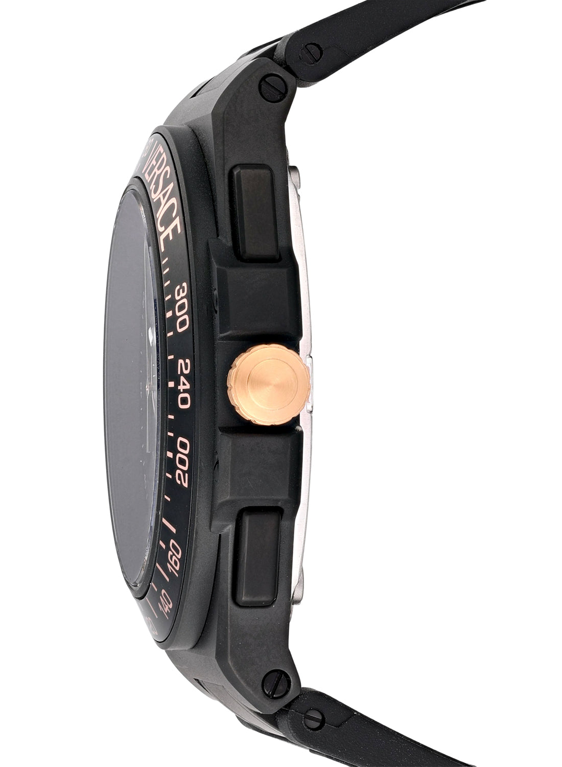 Greca Extreme Chrono Quartz Black Dial Watch