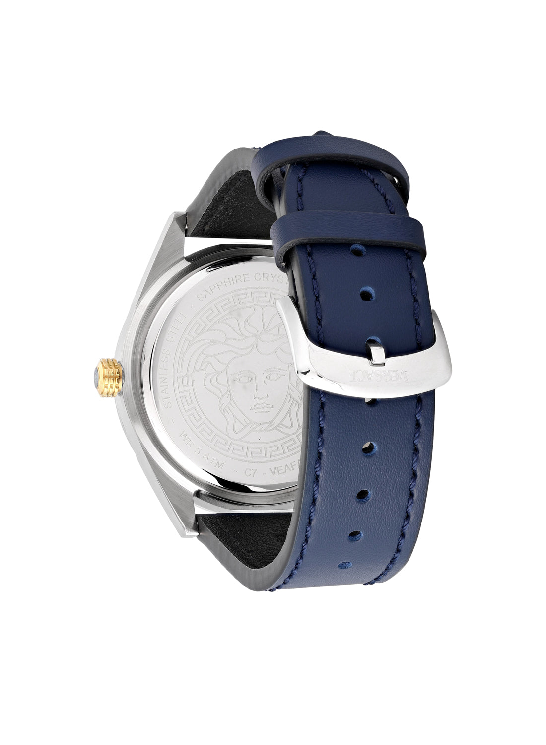 V-Code GMT Quartz Blue Dial Watch