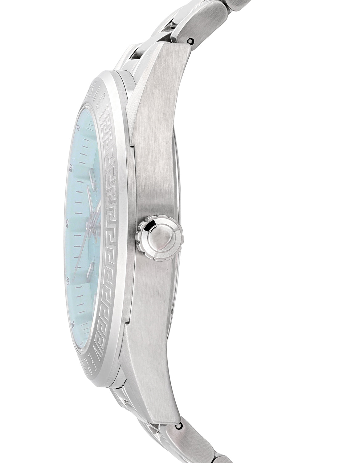 V-Code GMT Quartz Turquoise Dial Watch