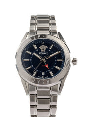 V-Code GMT Quartz Blue Dial Watch