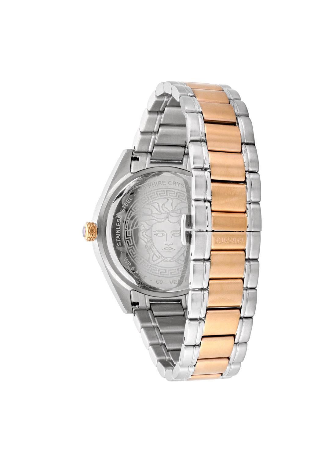 V-Code GMT Quartz Black Dial Watch