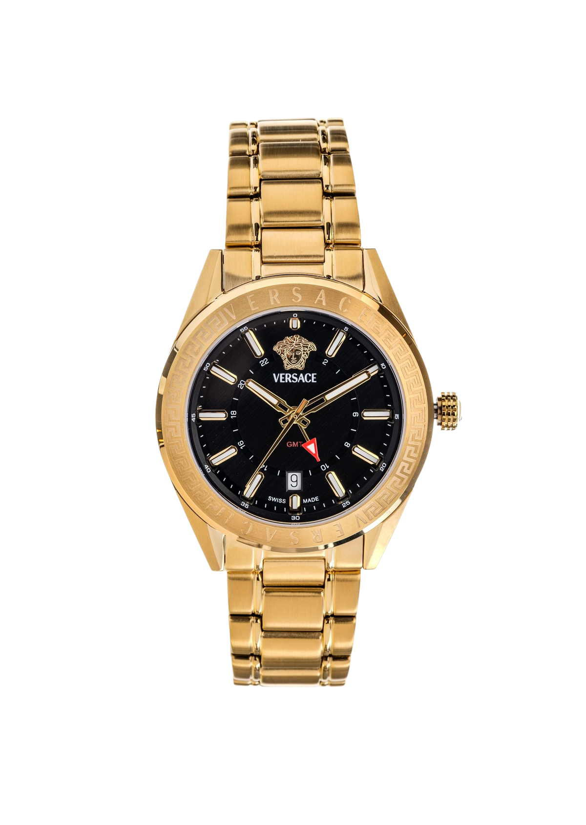 V-Code GMT Black Dial Watch