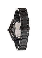 V-Code GMT Quartz Black Dial Watch