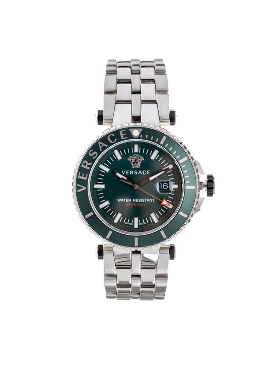 V-Race Quartz Green Dial Watch