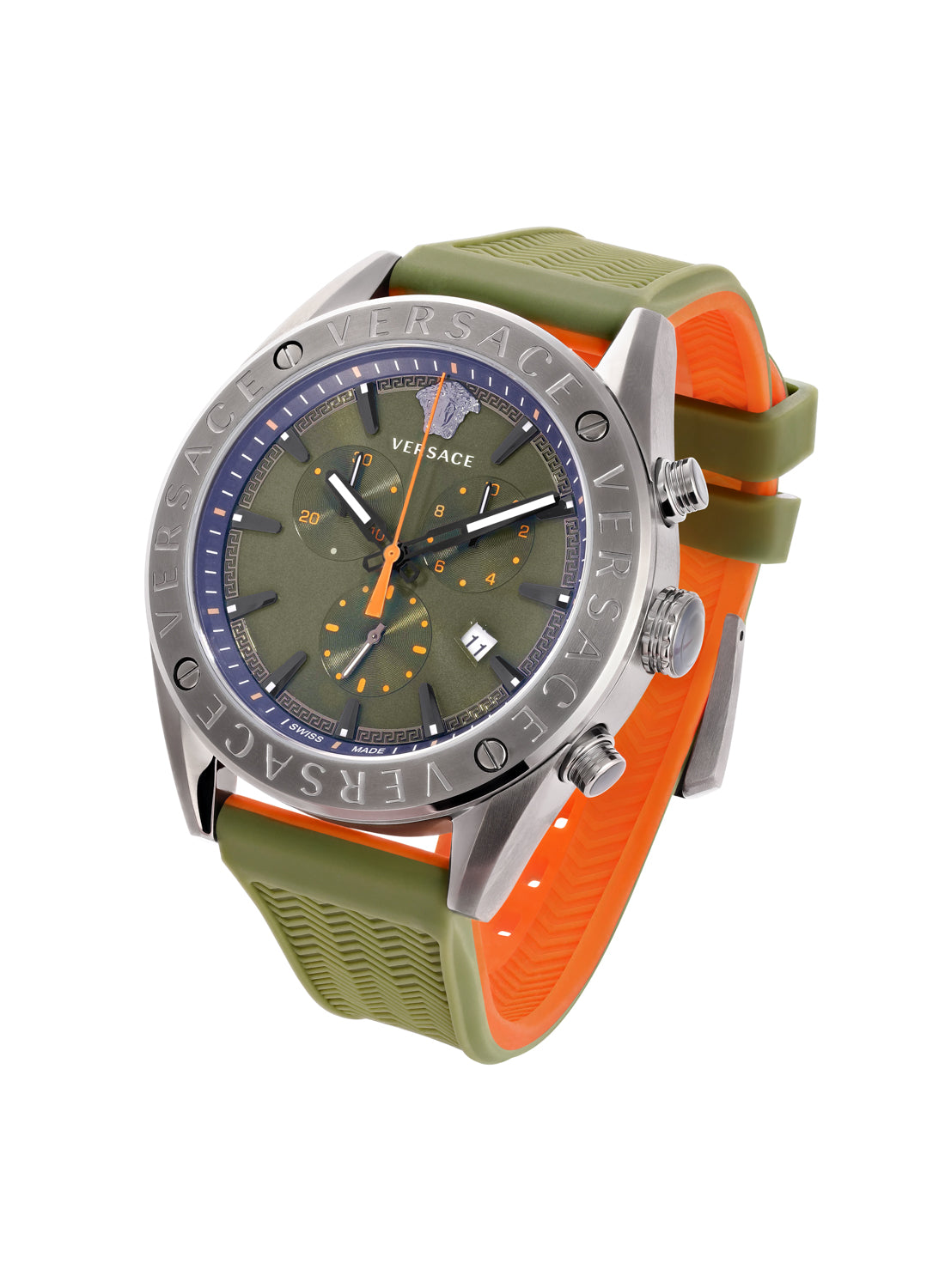 V-Chrono Quartz Green Dial Watch
