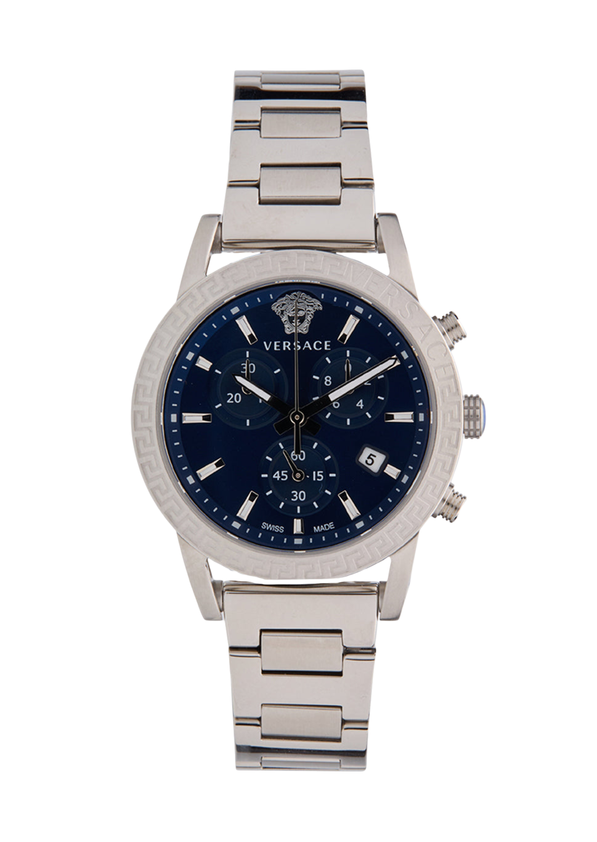 Versace Versace Women's Sport Tech Restyling Blue/Silver Watch