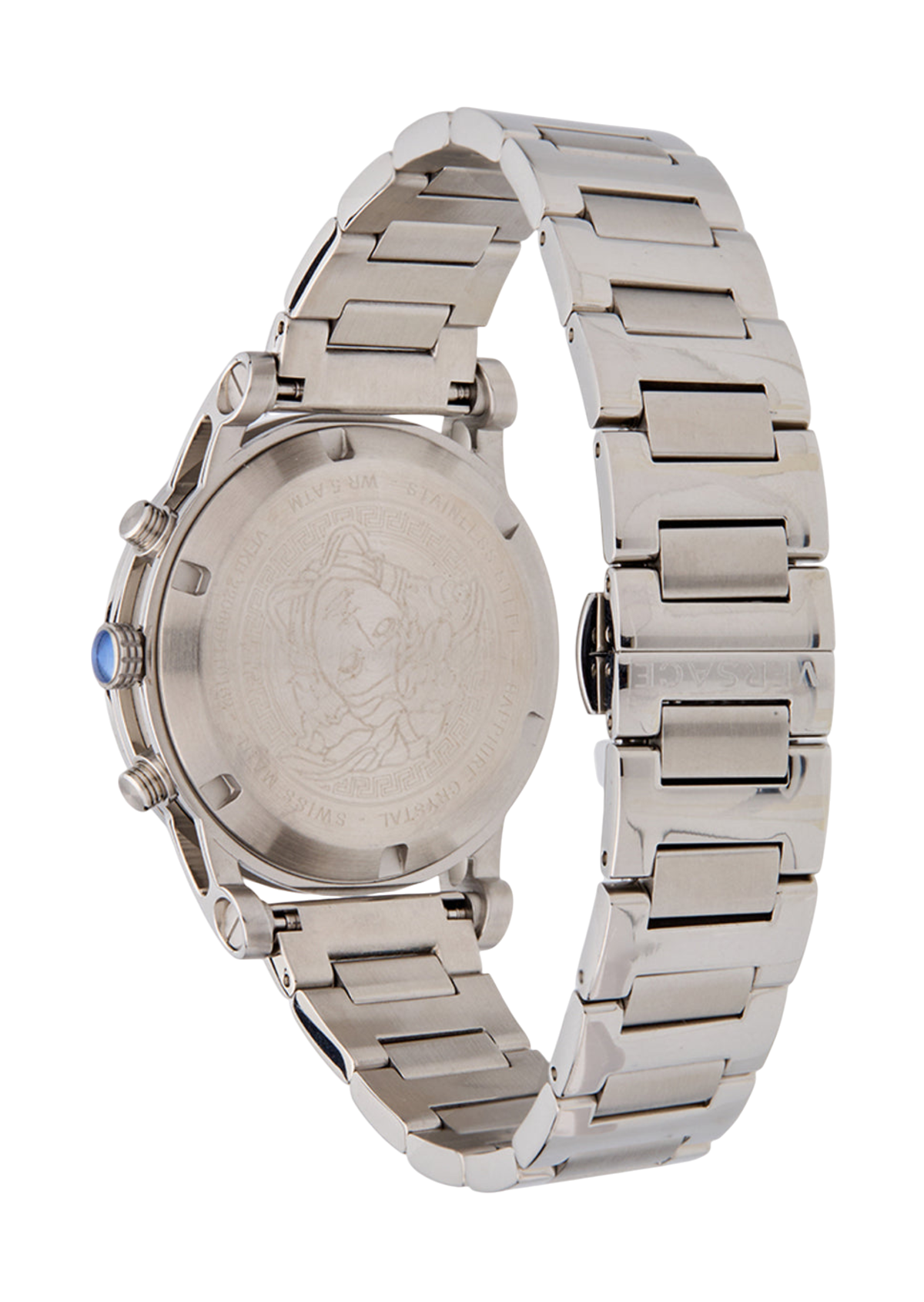 Versace Versace Women's Sport Tech Restyling Blue/Silver Watch