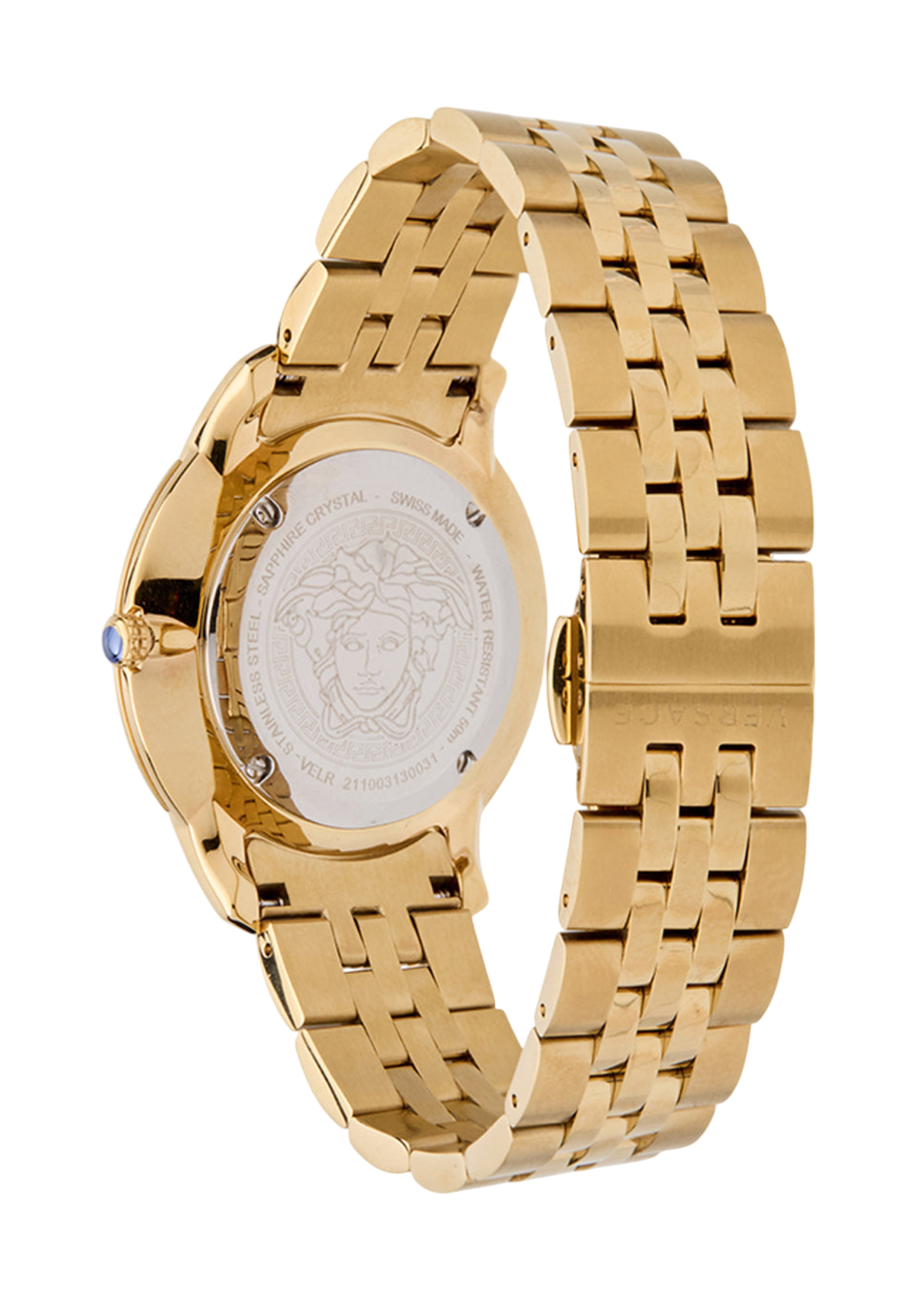 Versace Women's Audrey White/Gold Watch