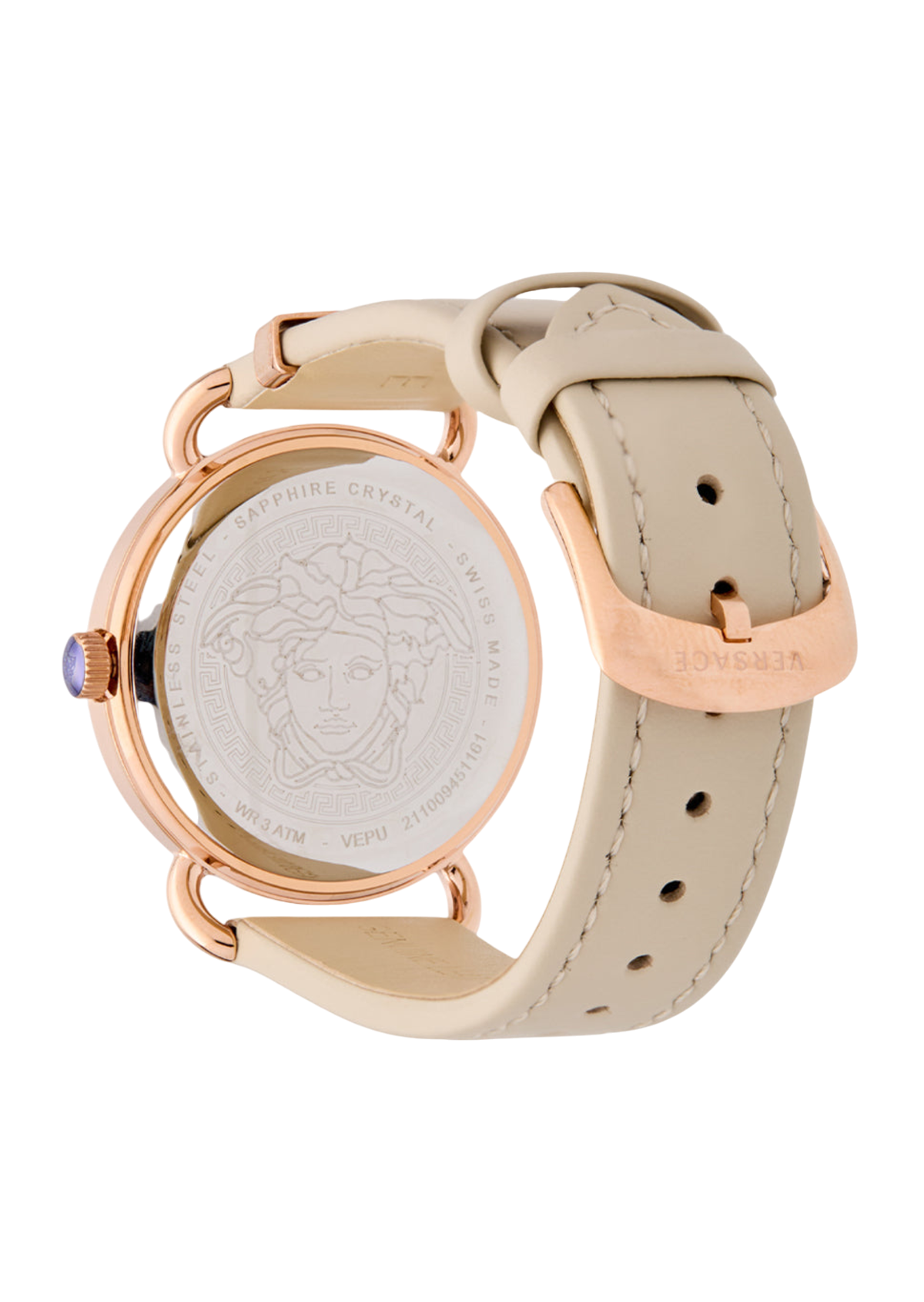 Versace Versace Women's Medusa Quartz Ivory/Ivory Watch