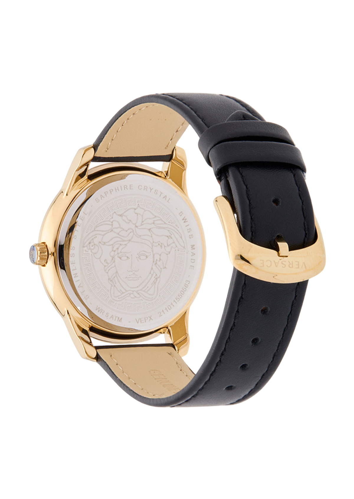 Versace Versace Women's Greca Ladies White/Black Watch