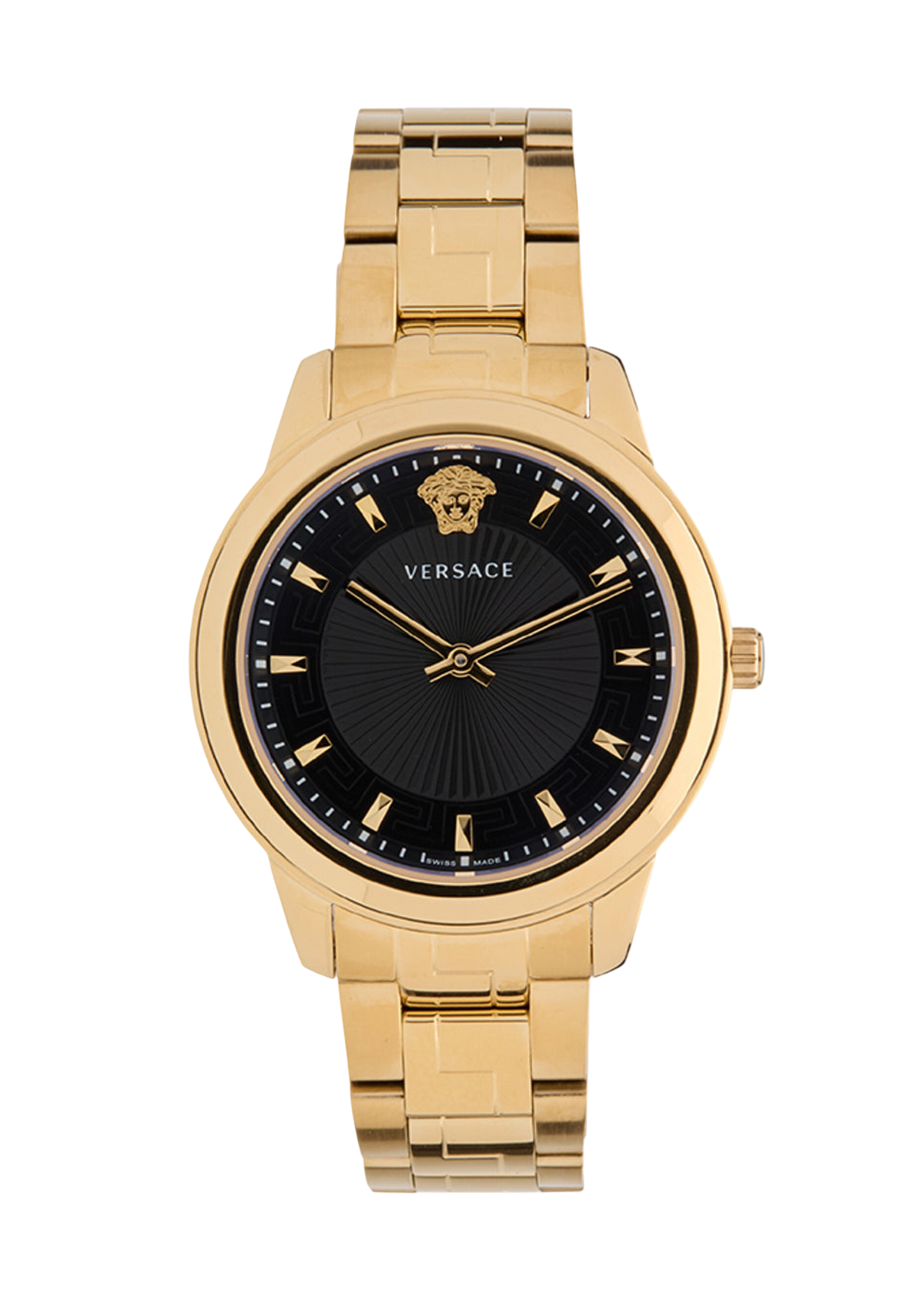 Versace Versace Women's Greca Black/Gold Watch