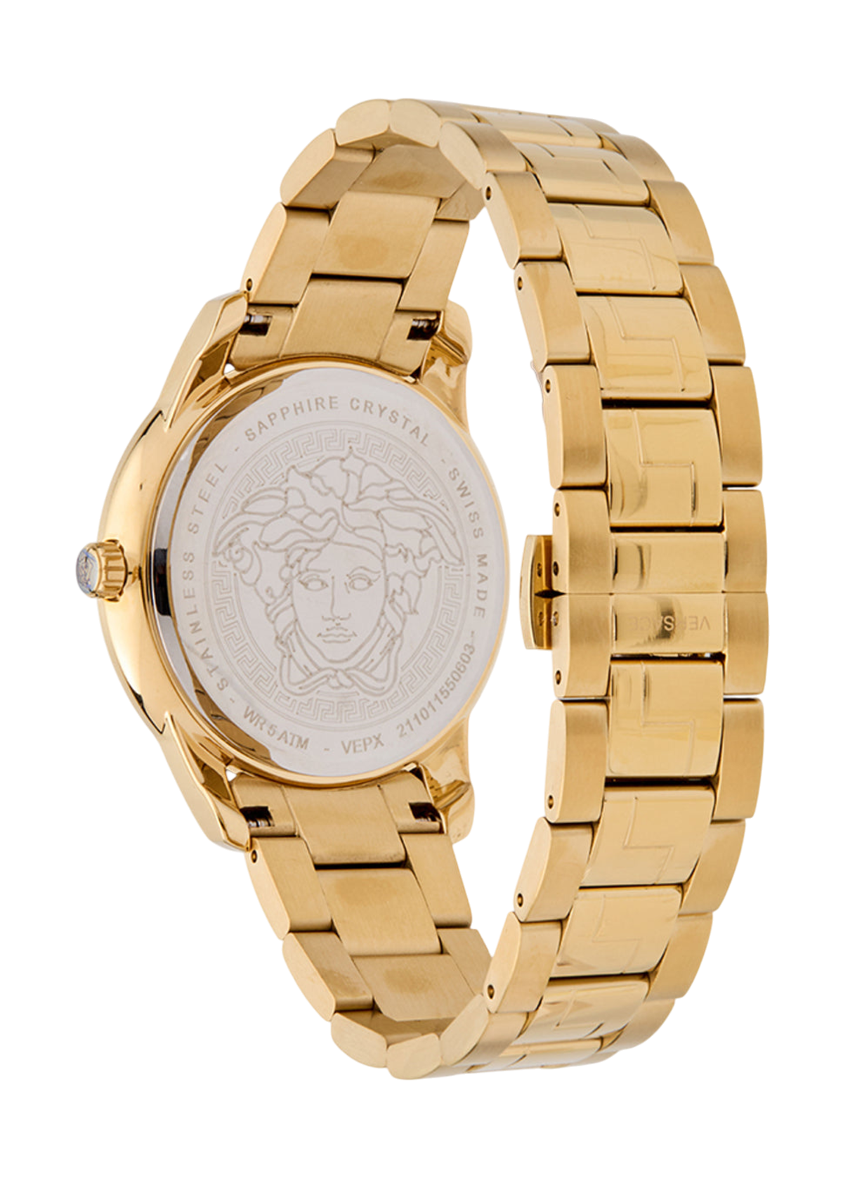 Versace Versace Women's Greca Black/Gold Watch
