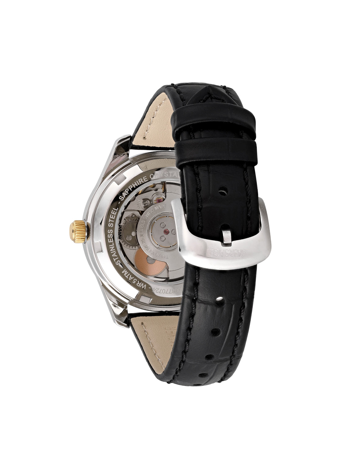 Greca Classic Automatic Black Dial Watch