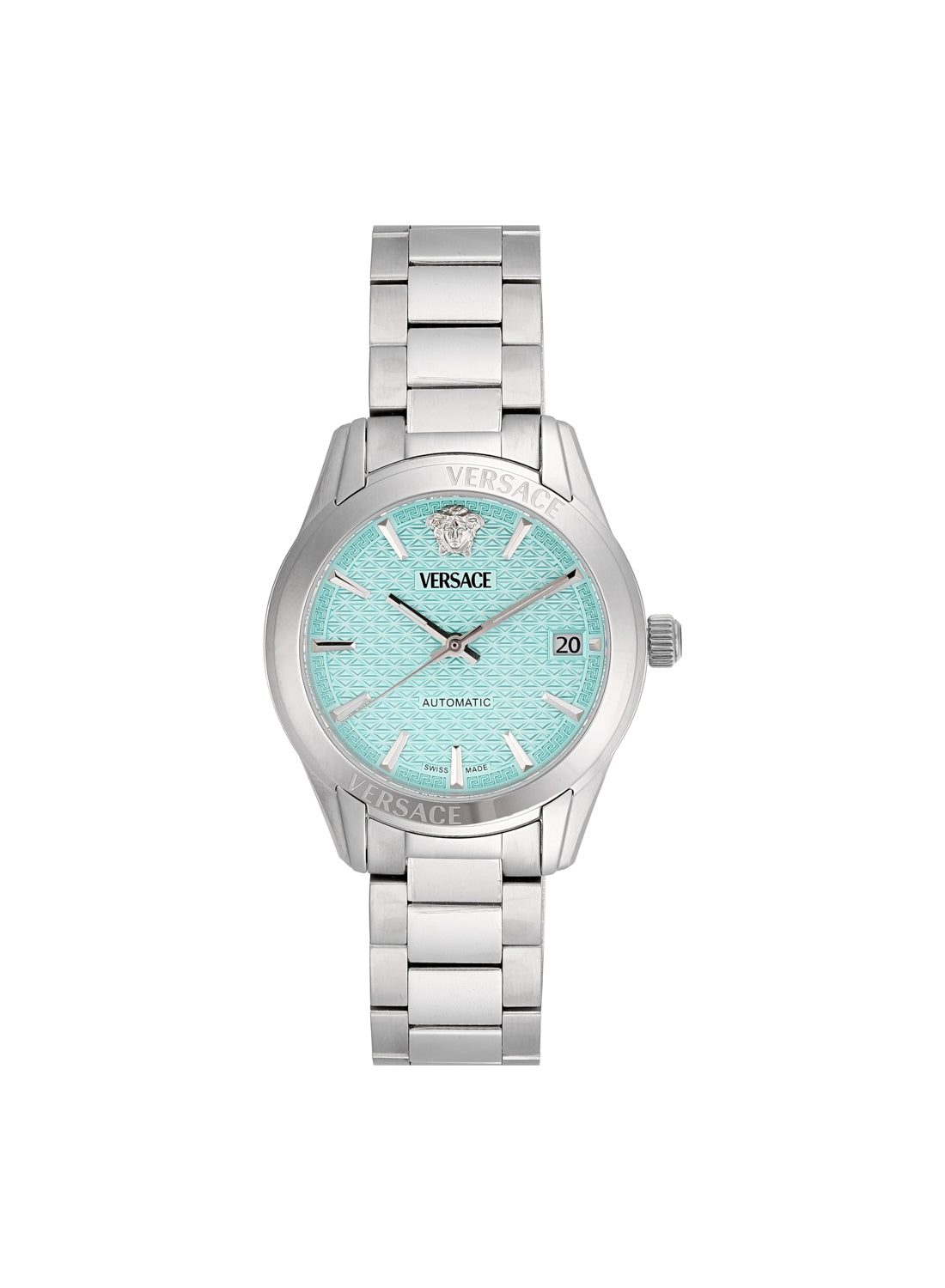 Greca Classic Turquoise Blue Dial Watch