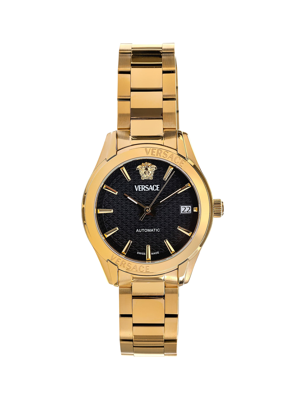 Greca Classic Automatic Black Dial Watch