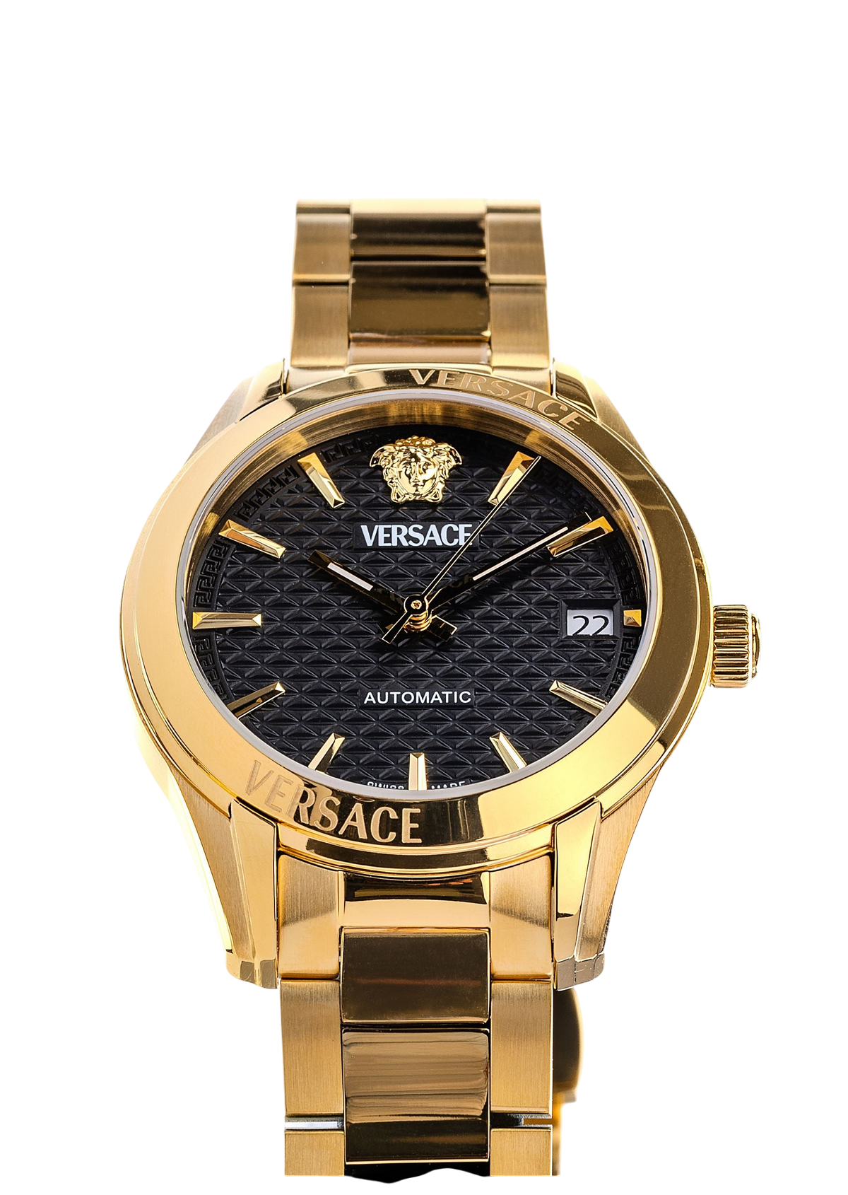 Greca Classic Automatic Black Dial Watch