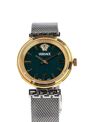 Mythos Quartz Green Dial Watch