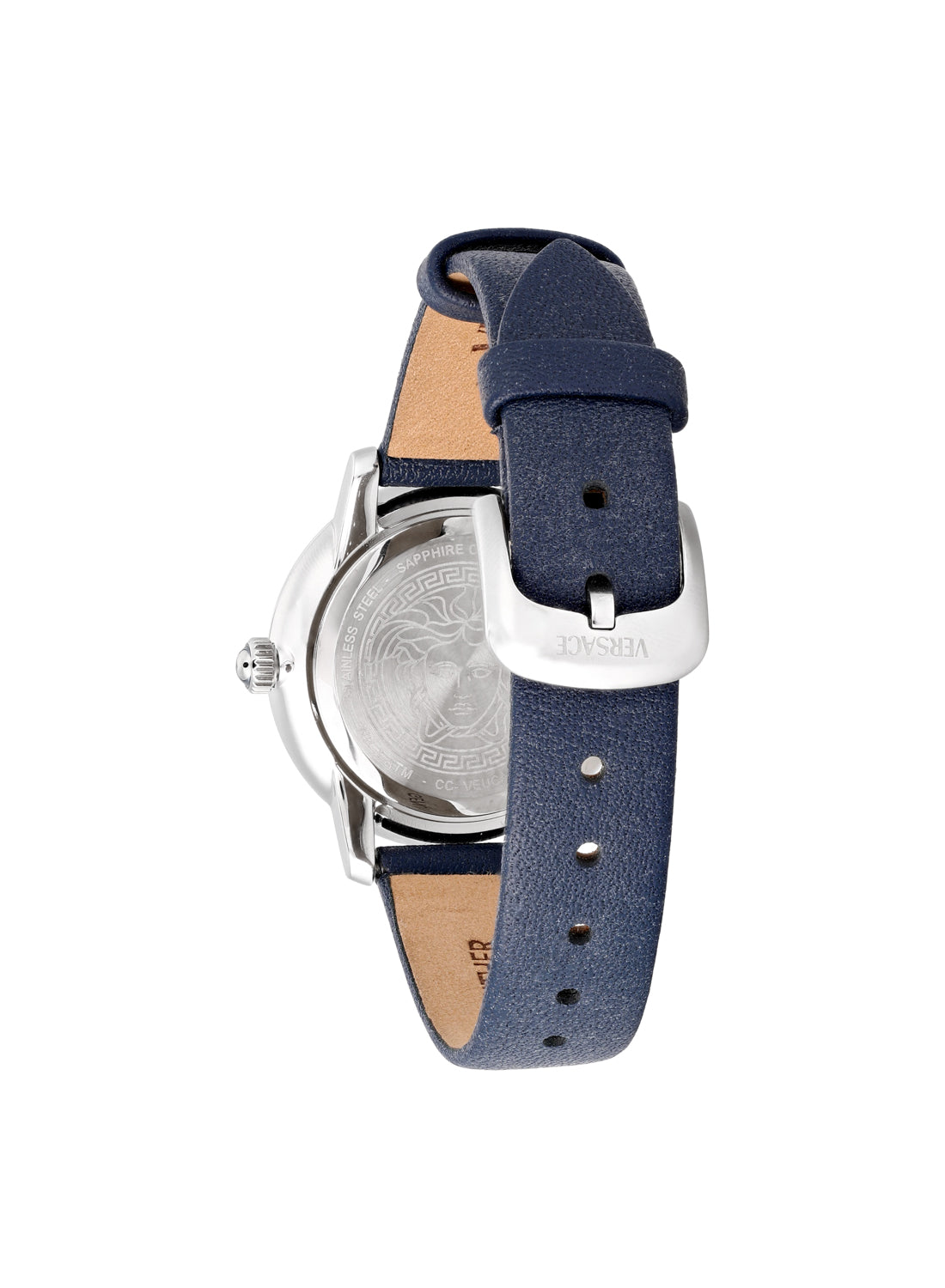 V-Icon Quartz Blue Dial Watch