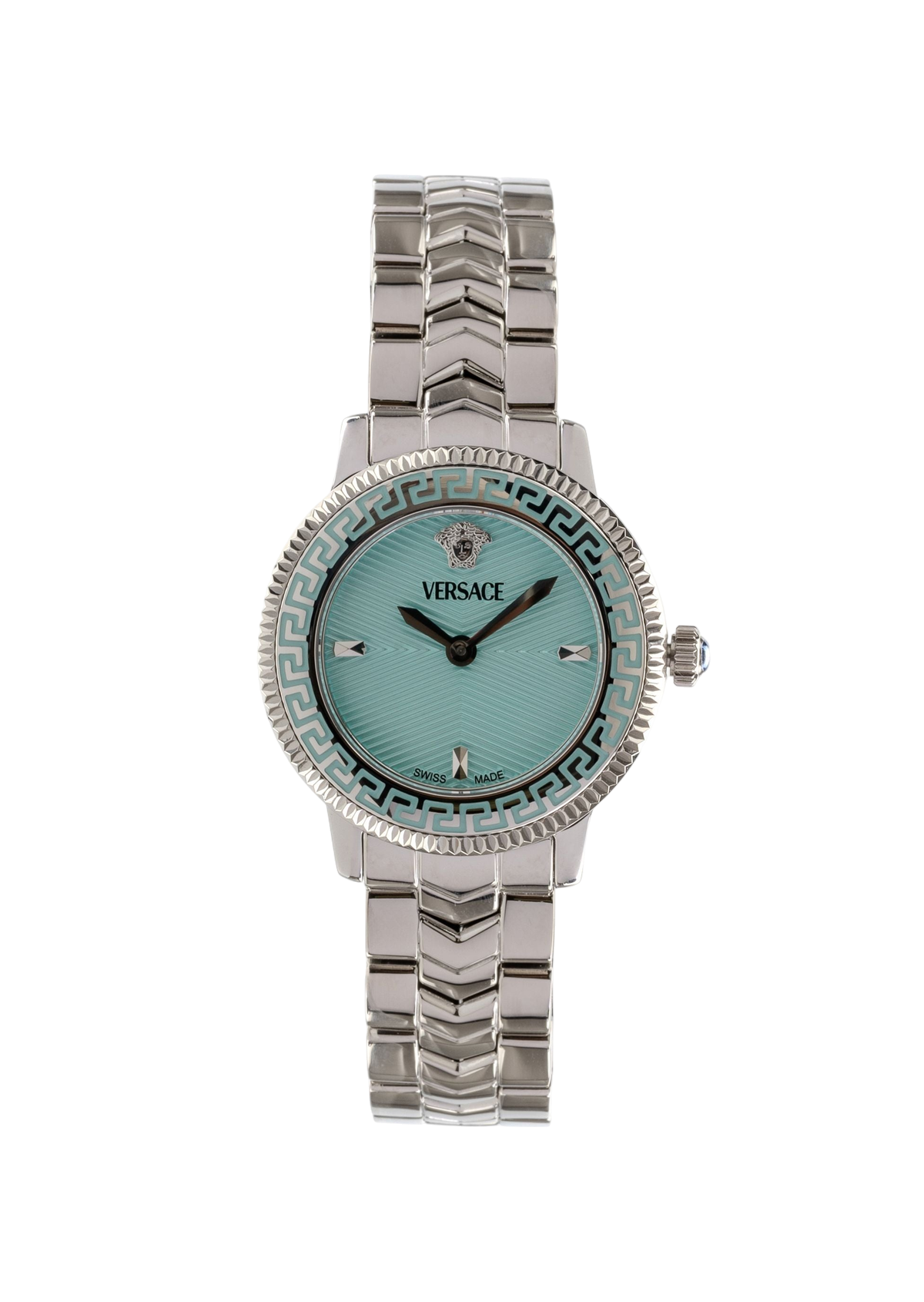 V-Icon Quartz Green Dial Watch