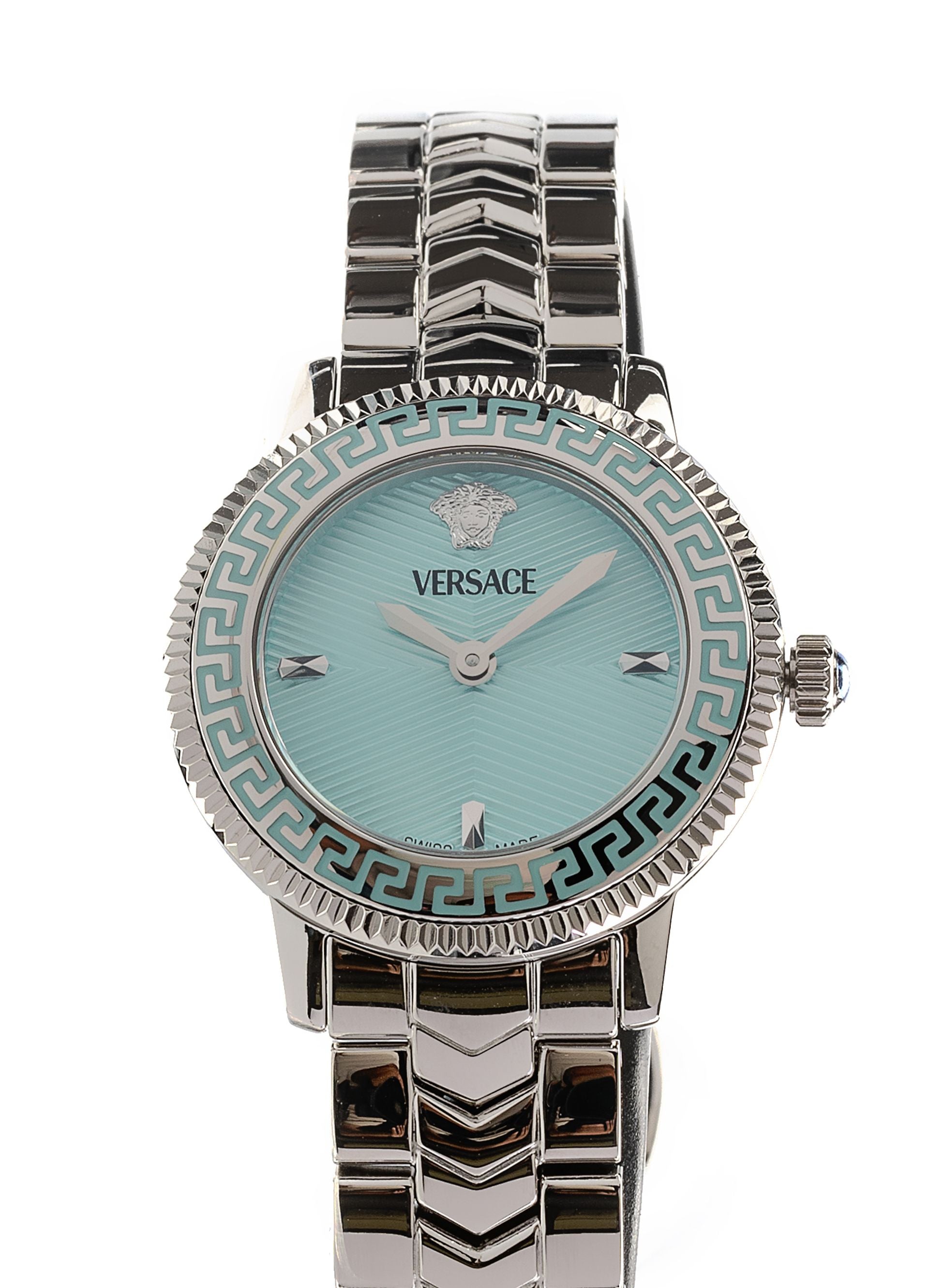 V-Icon Quartz Green Dial Watch