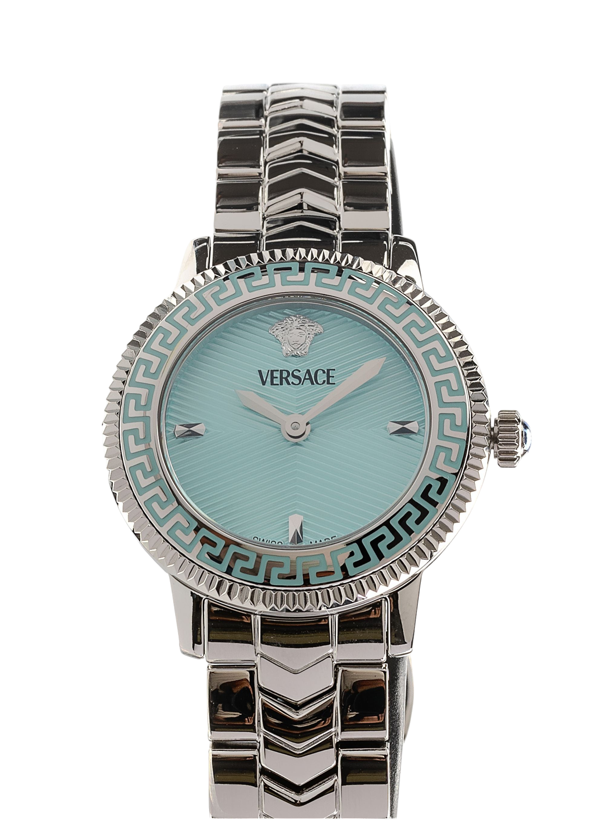 V-Icon Quartz Green Dial Watch