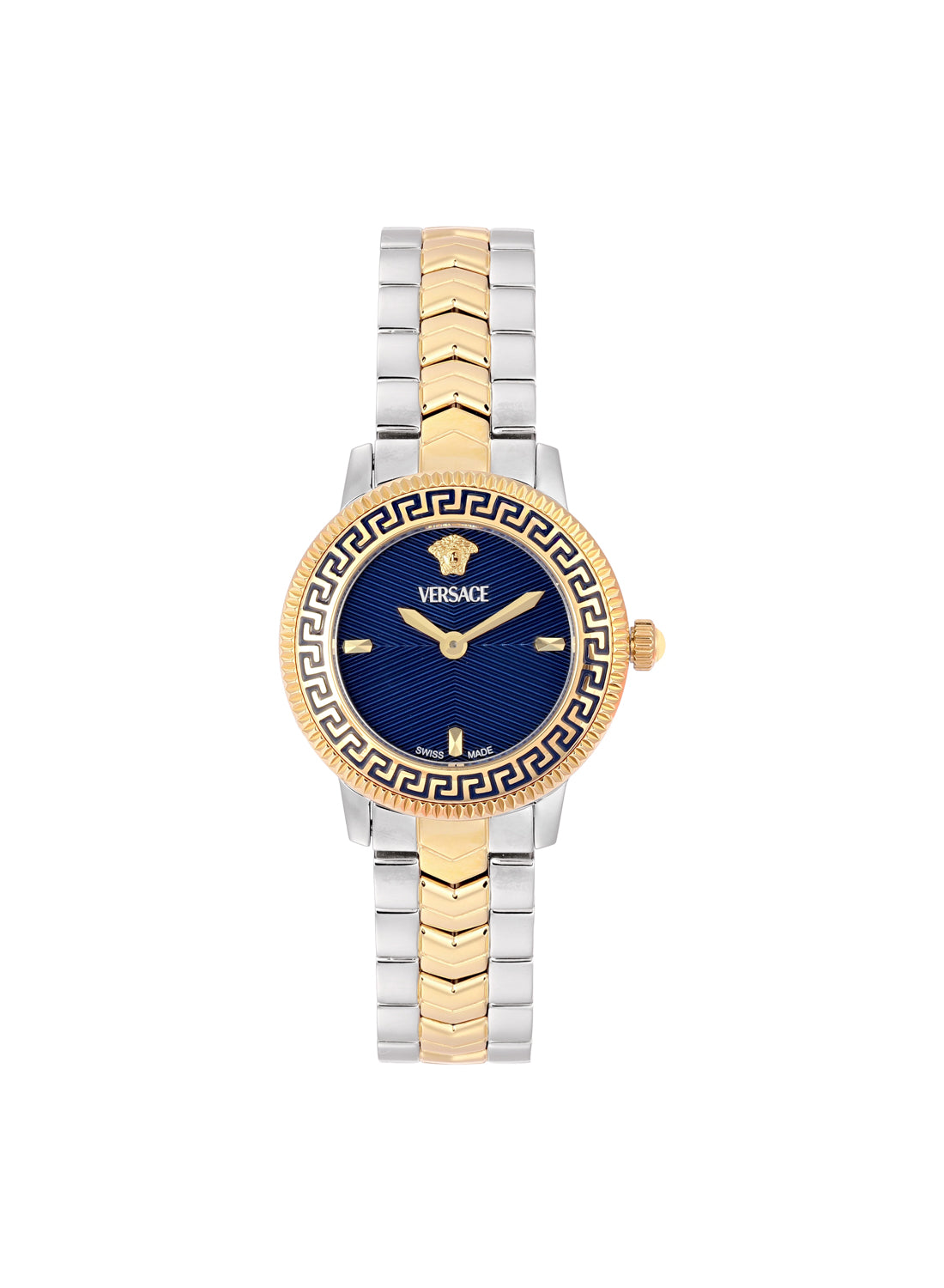 V-Icon Quartz Blue Dial Watch