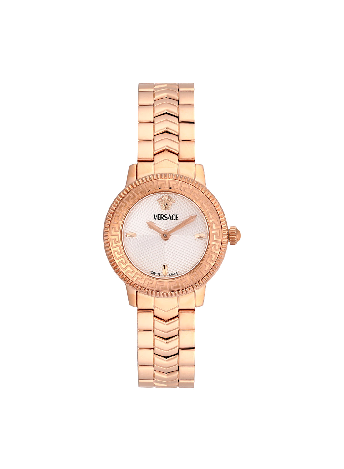 V-Icon Quartz White Dial Watch