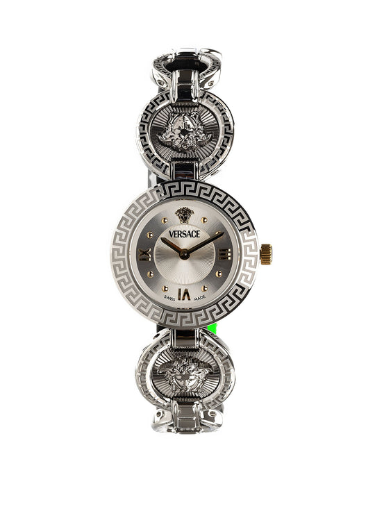 Greca Jewel Quartz Silver Dial Watch