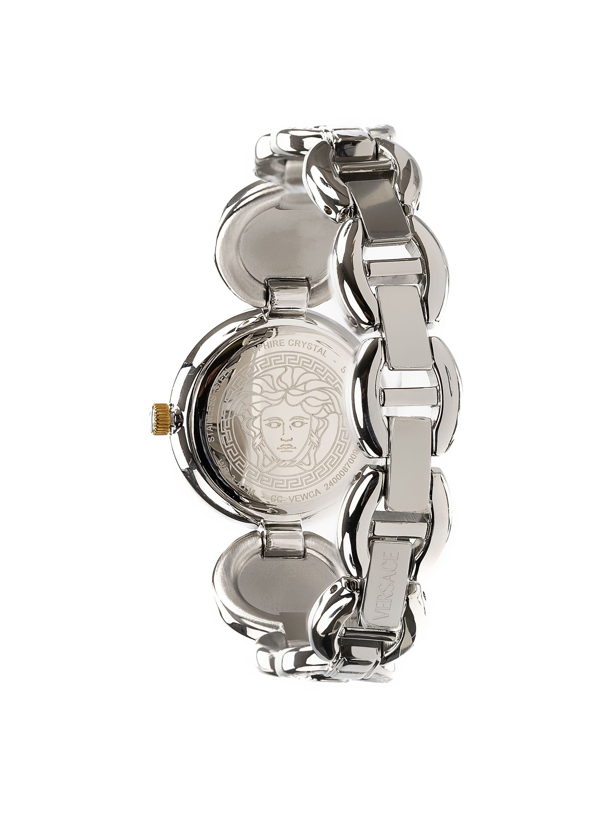 Greca Jewel Quartz Silver Dial Watch
