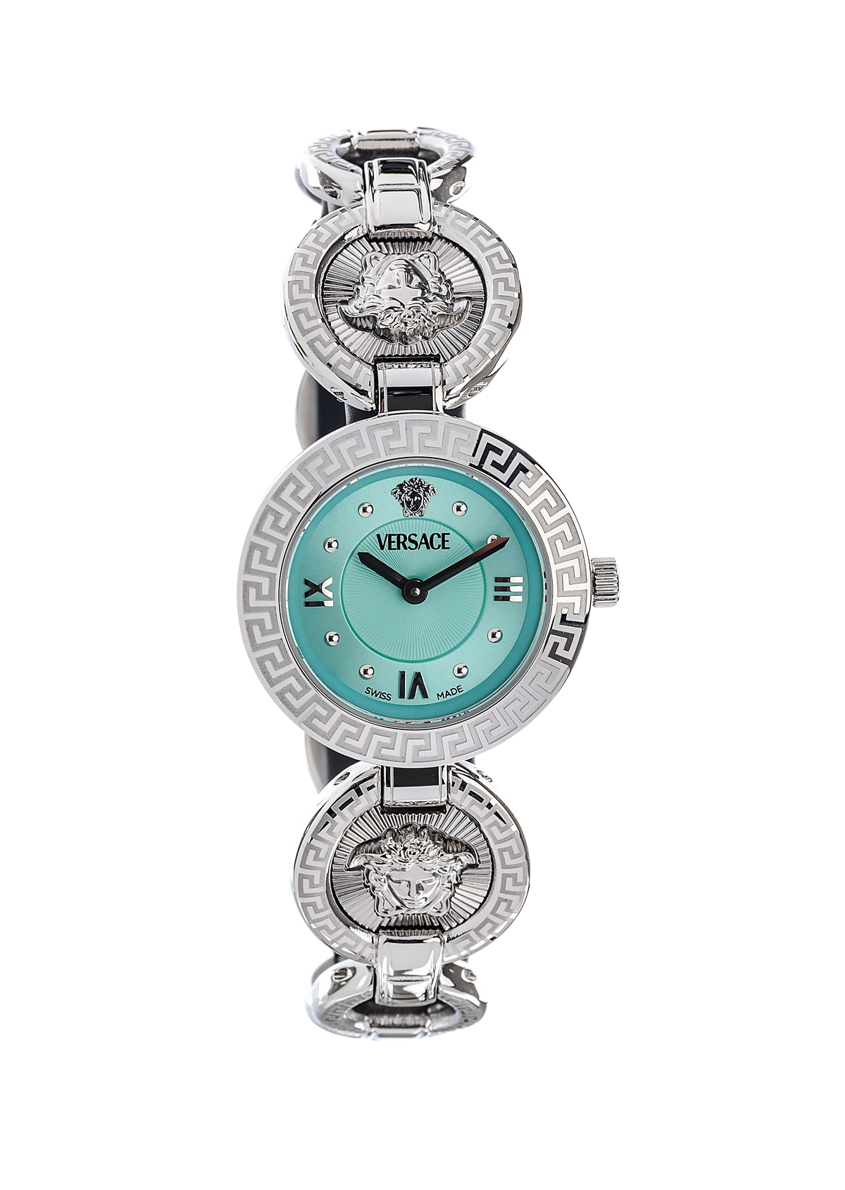 Greca Jewel Quartz Turquoise Dial Watch